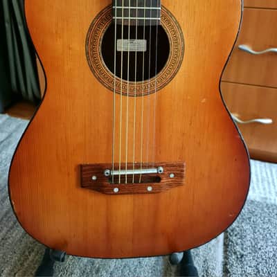 Rare Vintage GIMA / H.G. Friedrich 7-String Acoustic Guitar – Germany – Adjustable Neck System image 5