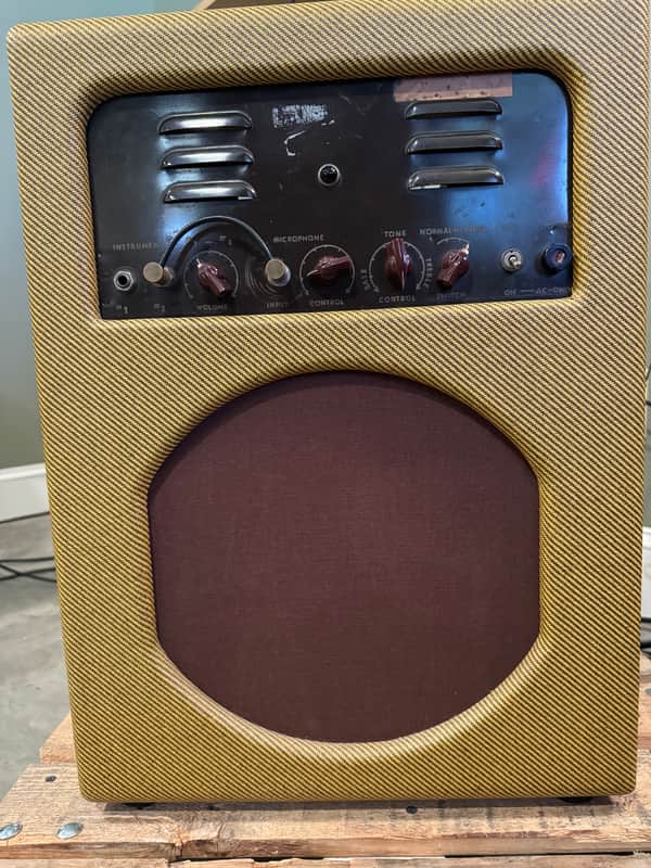 Vintage 1940s/1950s Tube Amp - Tweed SAVE NOW image 1