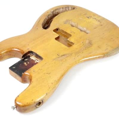 1959 Vintage Fender Precision Bass Pre-CBS Natural Alder ~Killer RELIC~ P-Bass 1950s USA image 8