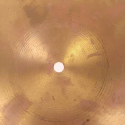Yamaha YDZ14HB 14" Hi-Hat Cymbal Bottom Side Zildjian Vintage 80s Made In USA image 7