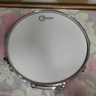 Pearl 14x6.5" World Series mirror chrome steel snare drum image 11