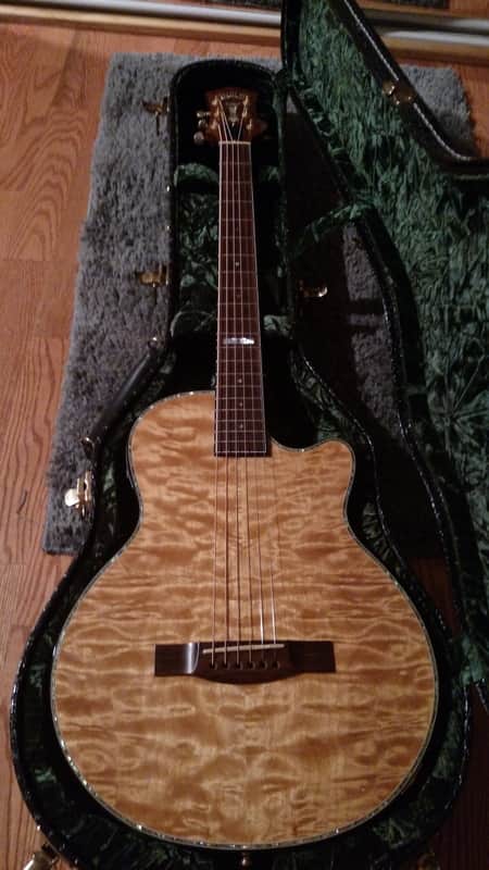 Guild S7CE Peregrine Custom Shop Ltd Edition 2001 Quiled Natural image 1