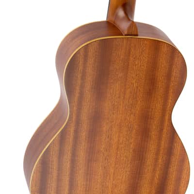 Ortega R121-3/4 Family Series Spruce Top Mahogany Neck 3/4 Size Nylon 6-String Classical Acoustic Guitar w/Gig Bag image 8