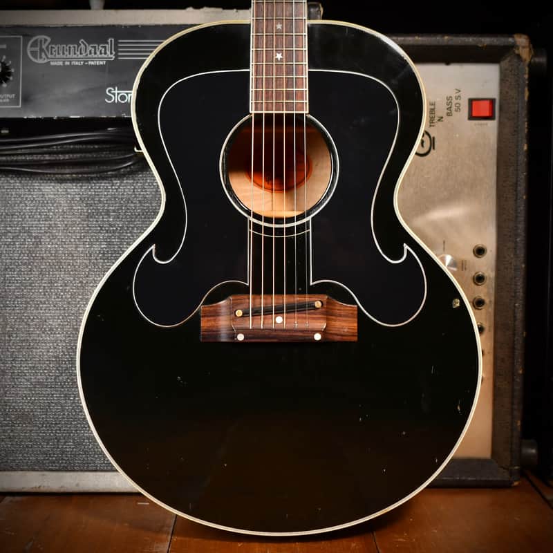 Gibson J-180 Everly Brothers Reissue 68 Style Black 1996 image 1