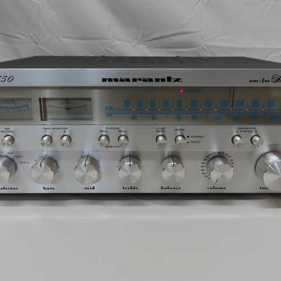 Vintage Marantz 1550 AM/FM Stereo Receiver - 50 Watts Per Channel image 2