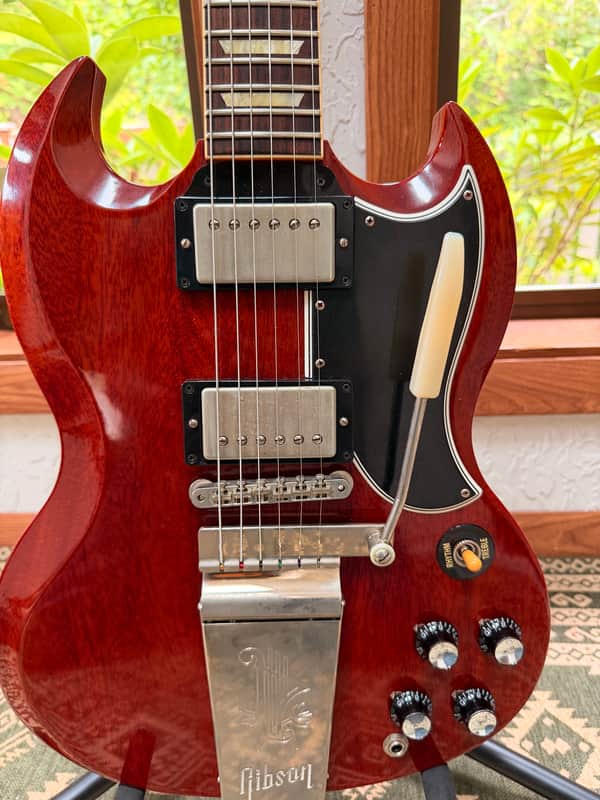 Gibson Custom Shop '61 Les Paul SG Standard Reissue with Vibrola 2006 - 2020 - VOS Faded Cherry image 1