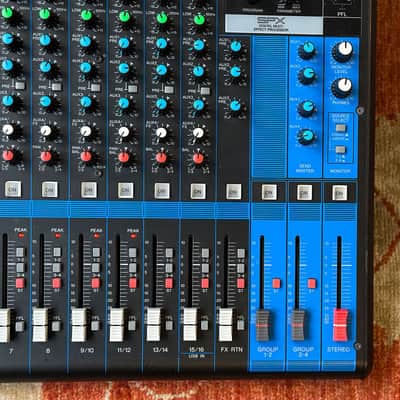 YAMAHA MG16XU 16 Channel Mixer w/Gator Gig Bag image 7
