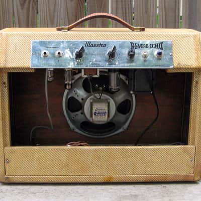 Vintage 1961 Maestro GA-1RT Reverb-Echo tube amp - Gibson made image 5