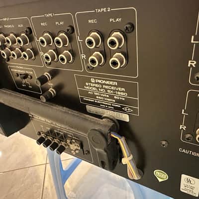 Pioneer SX-1980 270-Watt Stereo Solid-State Receiver 1978 - 1980 - Silver image 3