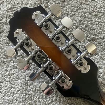 Washburn 8 String Mandolin in Tobacco Burst, Spruce Top Mahogany Body and Neck, Rosewood Fingerboard image 16