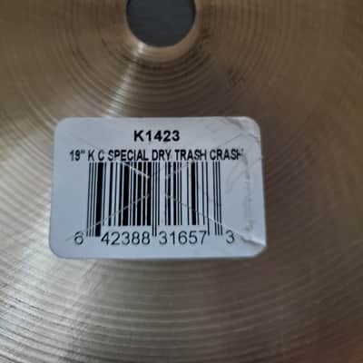 Zildjian K Custom Special Dry Trash Crash 19" 2023/24 - Bronze image 3