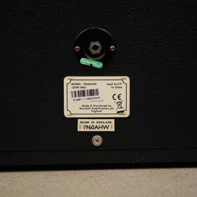 Marshall 1960AHW 4x12 Speaker Cabinet Owned by Maroon 5 #57471 image 13