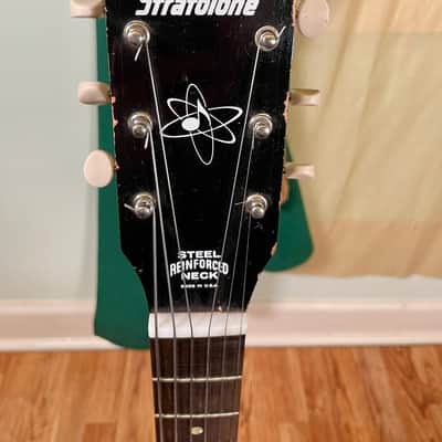 1960s Harmony H46 Stratotone "Mars" Electric Guitar Sunburst image 3