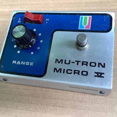 Mu-Tron Micro V 1970s - Silver image 7