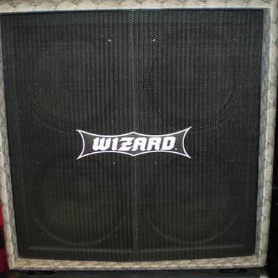 Rare Worlds Best  4x12 Sound Projection cab-1993 Wizard cab - 4 Sidewinder S12-150 w-Snakeskin Tolex image 1