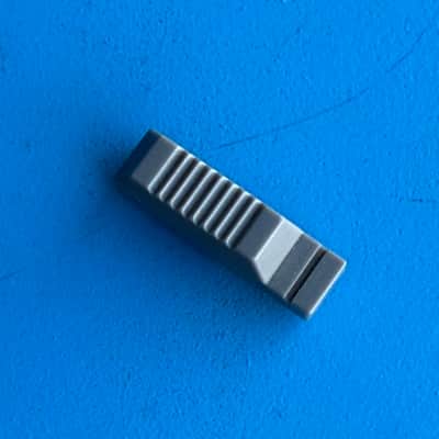 CASIO MT-100 Vintage Keyboard Part: Gray Equalizer Slider Cover Cap [2PCS] image 3
