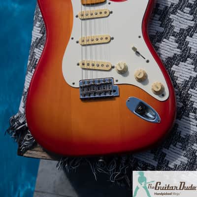 Fender Japan ST-57 '57 Stratocaster Reissue - Limited Ed. Cherry SunBurst - Pro Set Up w Perfect Frets/Action/Intonation! image 5