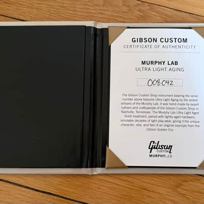 2021 Gibson Custom Shop Murphy Lab 64 SG, Pelham Blue, 6.75 Lbs image 14