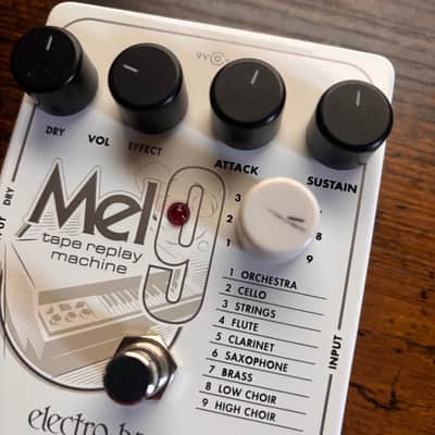 lightly-used & clean Electro-Harmonix Mel9 Tape Replay Machine 2016 - Present - White image 2