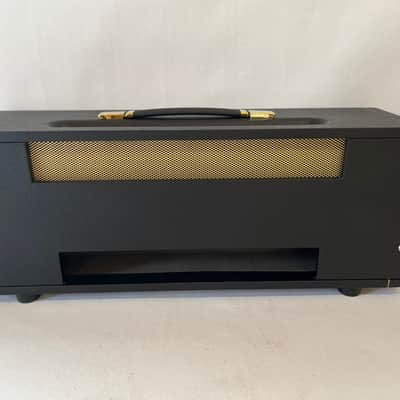 Sourmash 50 Watt Plexi head cabinet New - Black Levant image 4