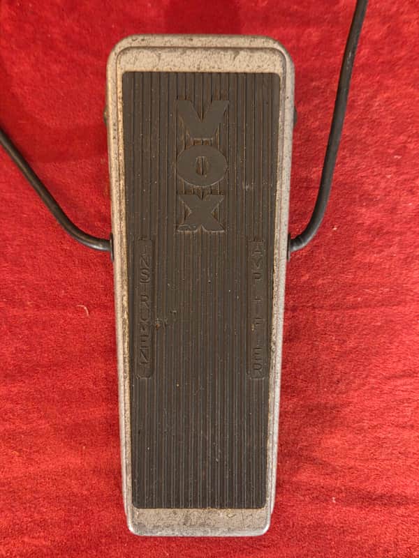 Vintage 1960s Vox Volume/Swell/Expression Pedal Silver image 1