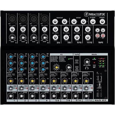 Mix12FX 12 Channel Compact Mixer with Effects image 1