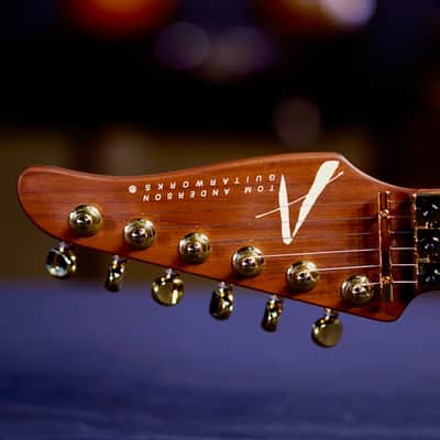 Tom Anderson Angel Player Black Limba Satin Natural image 5