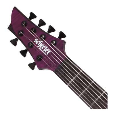 Schecter John Browne Tao-7 LH - Ozone Burst - Open Box image 4