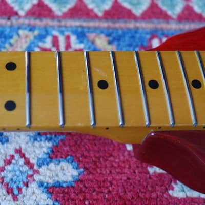 1981 Kramer USA Vanguard Strathead Flying Vee Trans Red San Dimas Charvel Vibe! image 19