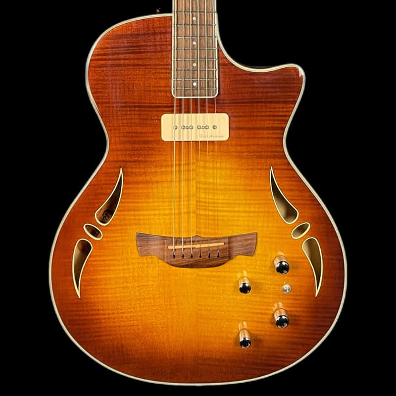 Crafter SAT-TMVS Electro-Acoustic Guitar in Vintage Sunburst with