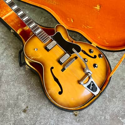 Epiphone Broadway c 1965 - Sunburst original vintage USA Kalamazoo Gibson image 2