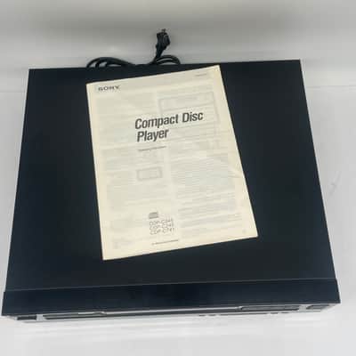 Sony CDP-C345 CD Changer 5 Compact Disc Player HiFi Stereo Vintage Carousel image 2