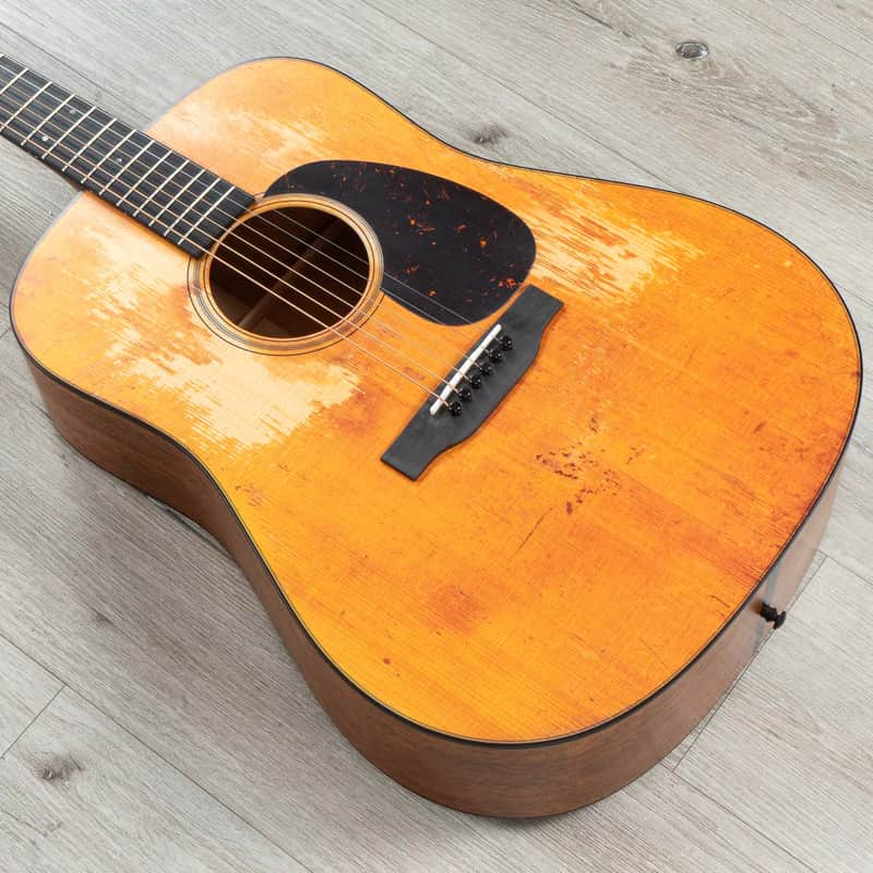 Martin Standard Series D-18 StreetLegend Dreadnought Acoustic Guitar, Mahogany, Aged Spruce image 1