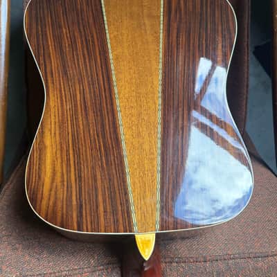 Alvarez 5043 MIJ D35 lawsuit copy 6 string acoustic guitar 1982 - Natural, Made in Japan image 2