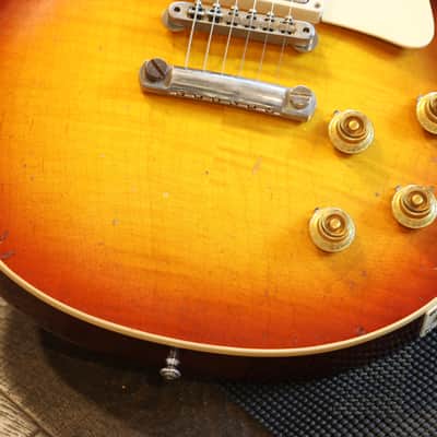 Unplayed! 2021 Custom Shop Murphy Lab '59 Les Paul Standard Reissue Electric Guitar Heavy Aged Slow Iced Tea Fade + COA OHSC image 5