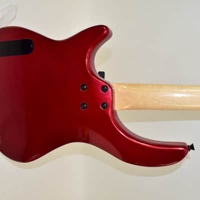 Dean Edge 09 4-String Bass Guitar Metallic Red image 9