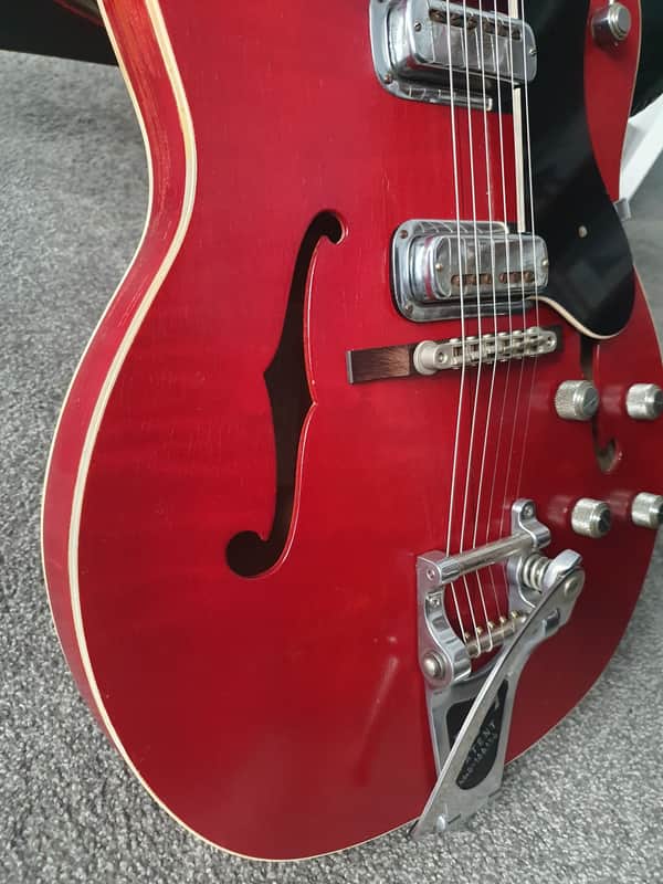 Maton 777 Supreme 1964 - Translucent red - Very Good