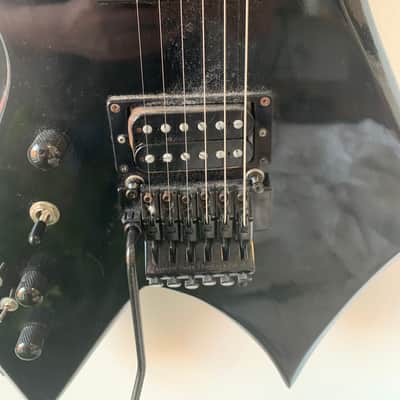 B.C. Rich Warlock 1986 Black Left Handed US made image 5
