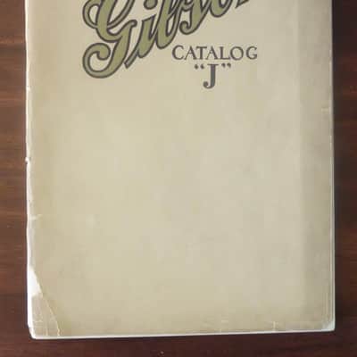 Gibson Catalog, 1917, Catalog 'J' image 1