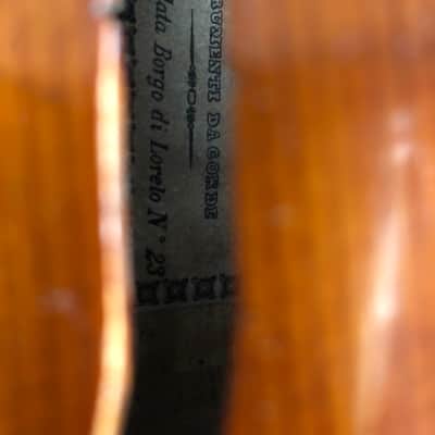Labeled Lorenzo Ventapane Violin 4/4 1840 image 7