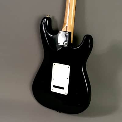 LEFTY! Vintage 1995 Fender Nirvana Tribute Stratocaster Black Heavy Relic Strat Guitar Seymour Duncan 7.3 Lb SSC image 7