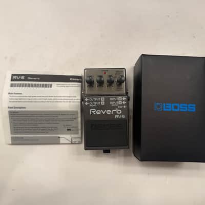 Boss Roland RV-6 Digital Reverb Stereo Guitar Effect Pedal + Original Box