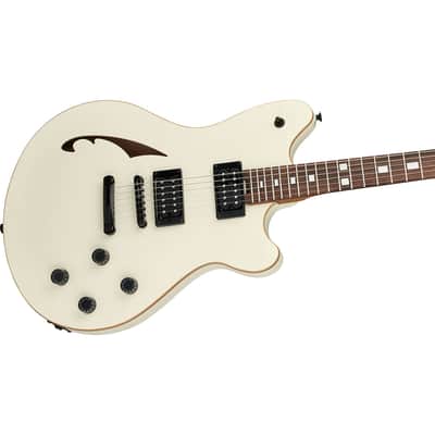 EVH SA 126 Standard Electric Guitar, Satin Vintage White image 3