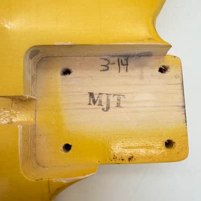 MJT Telecaster Body Relic Nitro Butterscotch Super-Light mjt6714 image 9