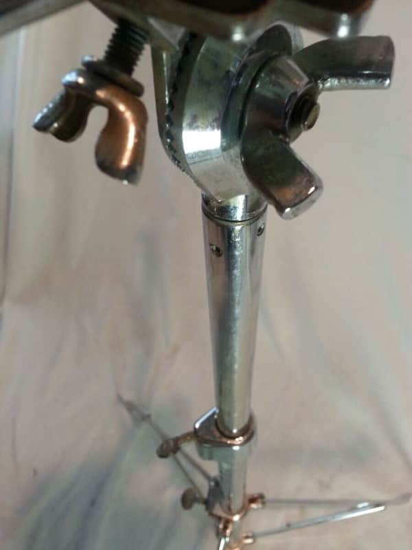 *Ludwig WFL Snare Drum Stand Chrome Vintage 50s-70s Single-Braced Chicago USA image 1