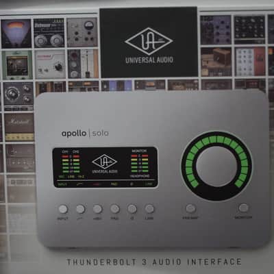 Universal Audio Apollo Solo Thunderbolt 3 Audio Interface - Silver image 3