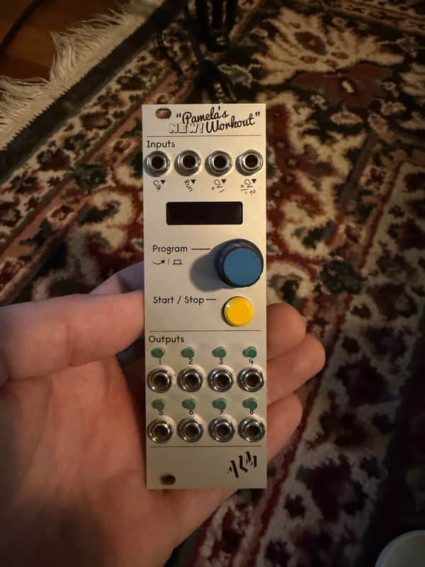 ALM/Busy Circuits ALM017 Pamela's NEW Workout Master Clock & Modulator Eurorack Synth Module 2017 - Present - Silver image 1