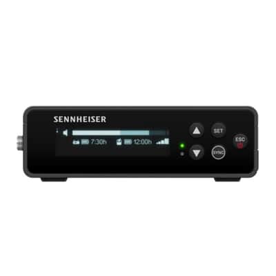 Mint Sennheiser EW-DP ME 4 Set (R1-6) Camera-Mount Digital Wireless Microphone System Bundle w/Pig Hog PHM10 8mm Mic Cable, 4-pack Blucoil AA Batteries and Liquid Audio Polishing Cloth image 3