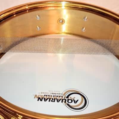 UNMARKED BRASS PICCOLO SNARE DRUM 13"/8L- FREE SHIP TO C-USA! image 14