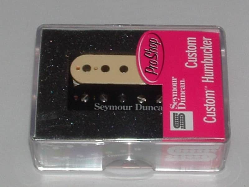Seymour Duncan SH-11 Custom Custom Humbucker Pickup (Reverse Zebra) - SH-11 Reverse Zebra image 1